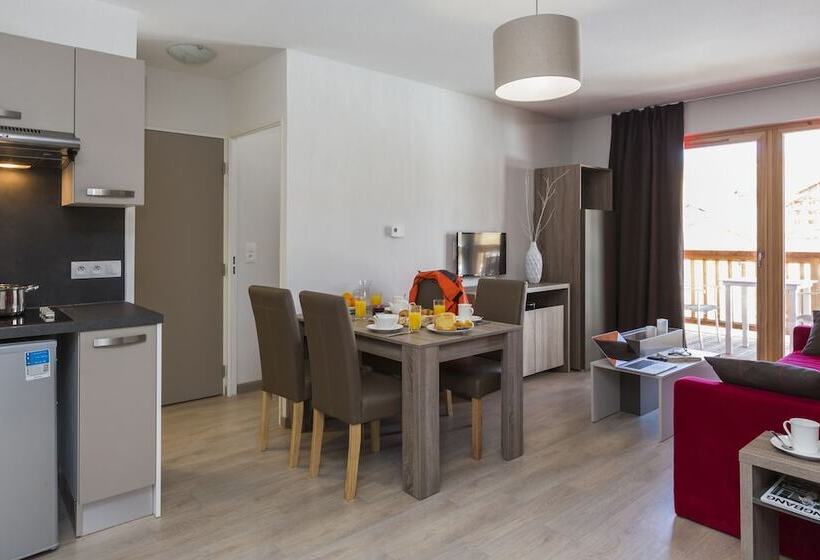 Apartamento 2 Dormitórios, Résidence Prestige Odalys Front de Neige