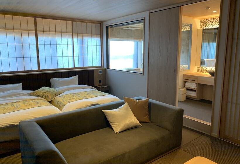 غرفة ديلوكس, Ikeda Onsen Ryokan Tachikawa