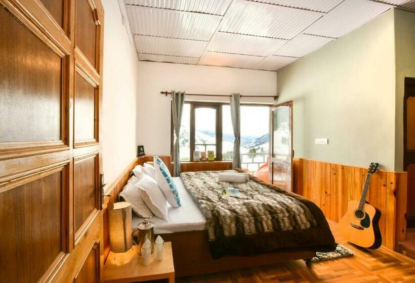 Deluxe-huone Parveke, Zostel Barot