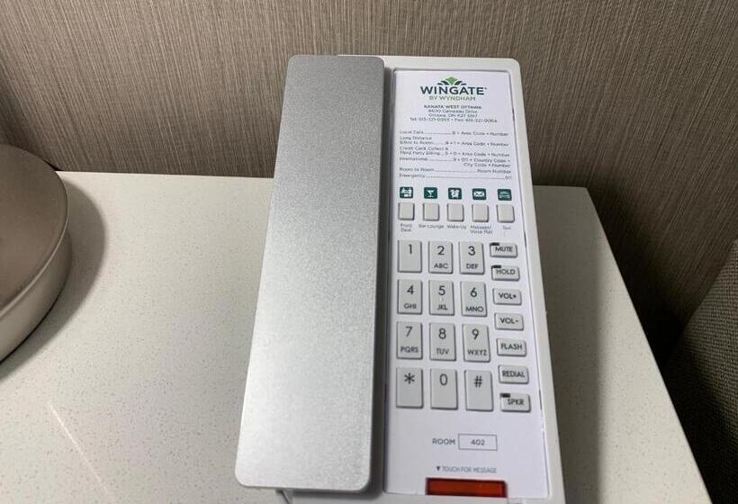 身障者適用スタンダードルーム, Wingate By Wyndham Kanata West Ottawa