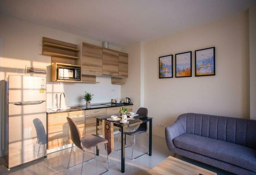 1 Sovrums Superior Lägenhet, Tk View Hotel & Apartment