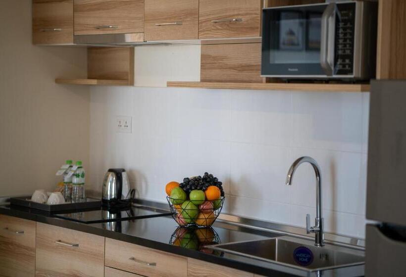 2 Sovrums Familjesvit, Tk View Hotel & Apartment