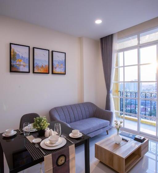 1 Sovrums Superior Lägenhet, Tk View Hotel & Apartment