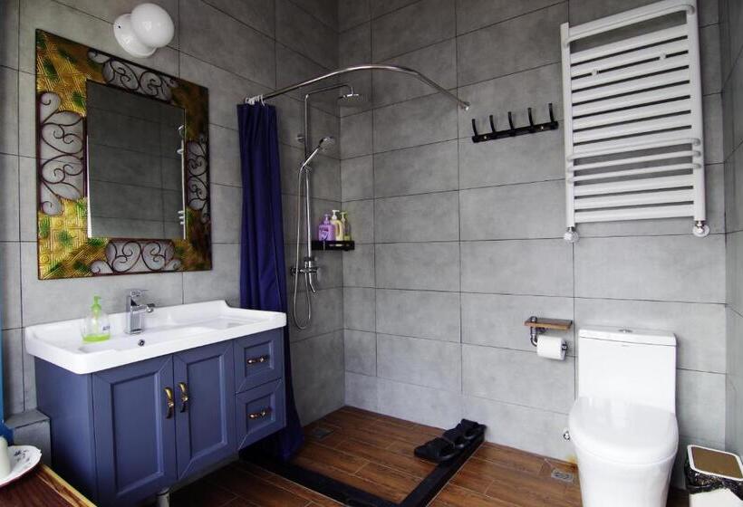 스탠다드 룸 더블 침대 2개, Hangzhou Jiuyueji Bed&breakfast