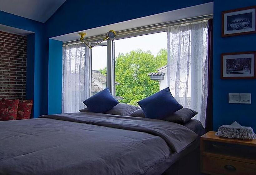 Номер Стандарт 2 Двуспальные Кровати, Hangzhou Jiuyueji Bed&breakfast