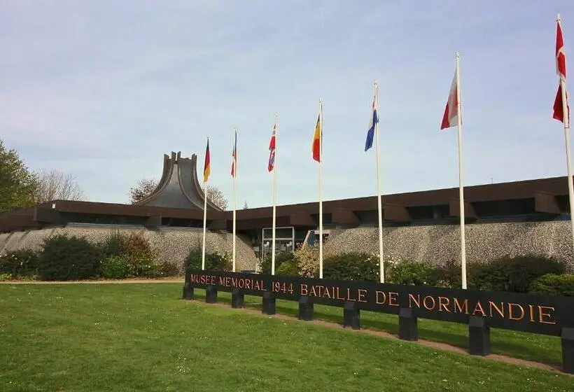 身障者適用スタンダードルーム, Chambre Pomme Cannelle Premium Aux Portes De Bayeux Normandie 2 Pers