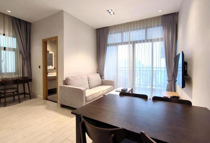 Люкс Повышенной Комфортности, The View Serviced Residence 豪景日式酒店公寓