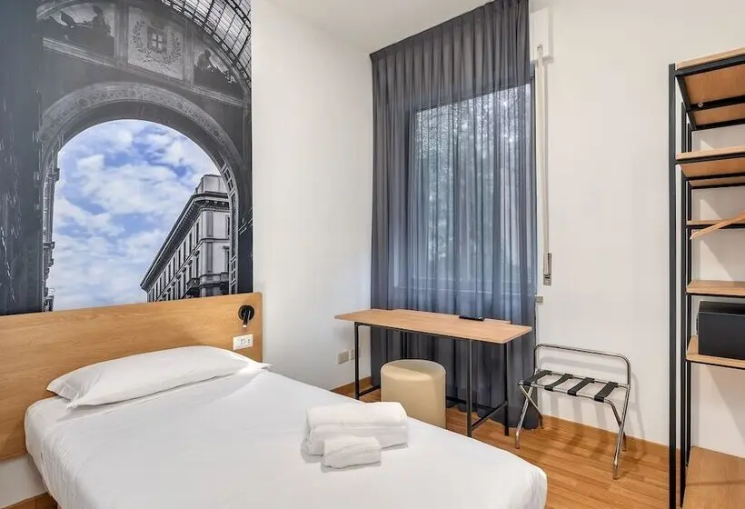 اتاق اکونومی یک تخته, B&b Hotel Milano Ornato
