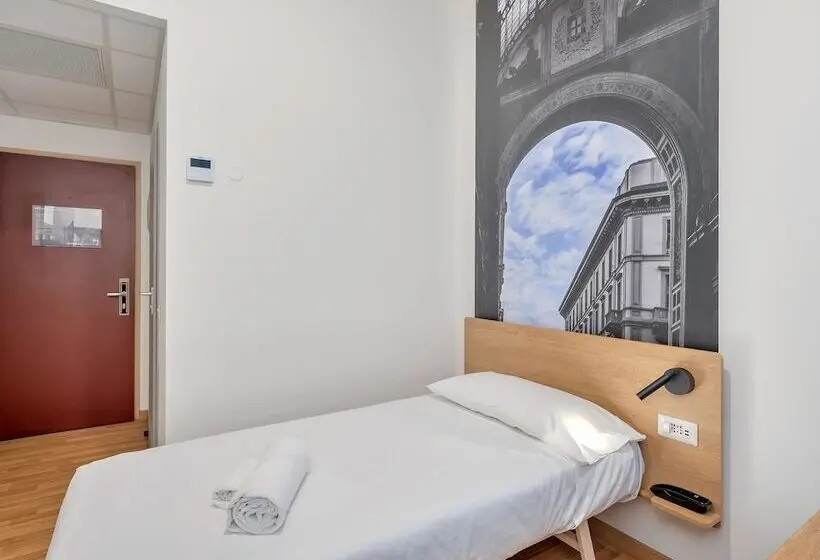 اتاق اکونومی یک تخته, B&b Hotel Milano Ornato