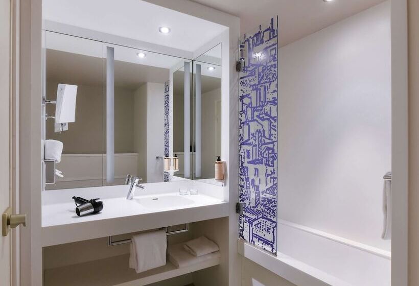 اتاق استاندارد با 2 تخت دوبل, Mercure Lyon Centre Saxe Lafayette