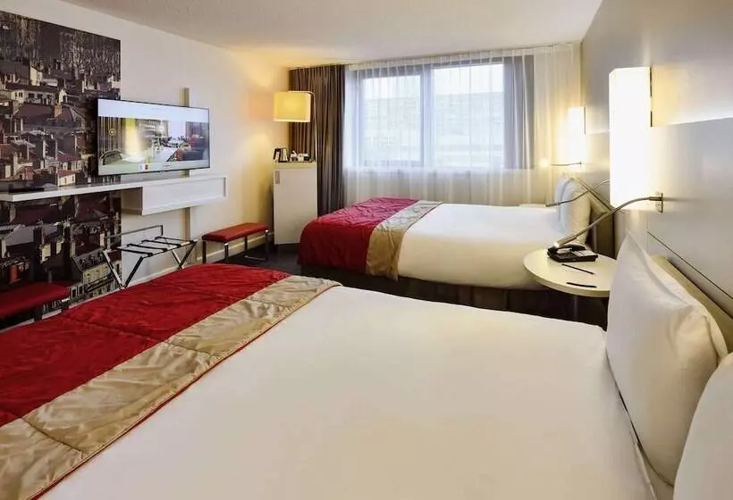 ２ダブルベッドのスタンダードルーム, Mercure Lyon Centre Saxe Lafayette