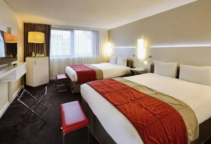 ２ダブルベッドのスタンダードルーム, Mercure Lyon Centre Saxe Lafayette
