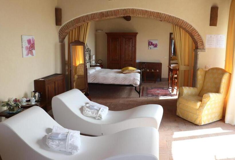 标准间带漩涡浴缸, Relais Palazzo Di Luglio