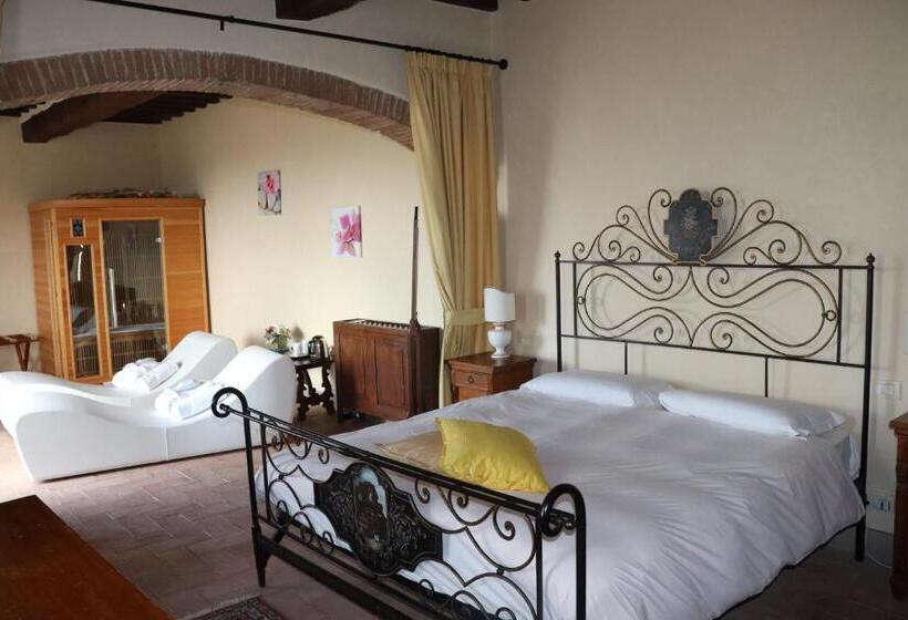 标准间带漩涡浴缸, Relais Palazzo Di Luglio