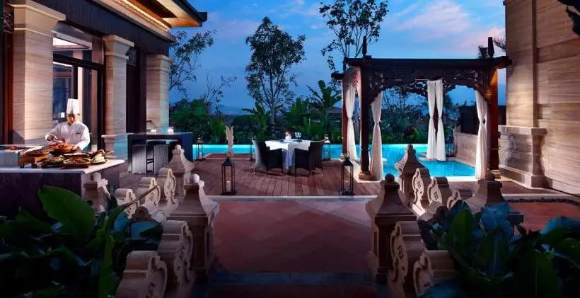 プール付３ベッドルーム　ビラ, Wanda Vista Resort Xishuangbanna