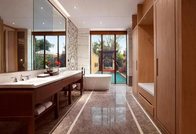 デラックスビラの１ベッドルーム, Wanda Vista Resort Xishuangbanna