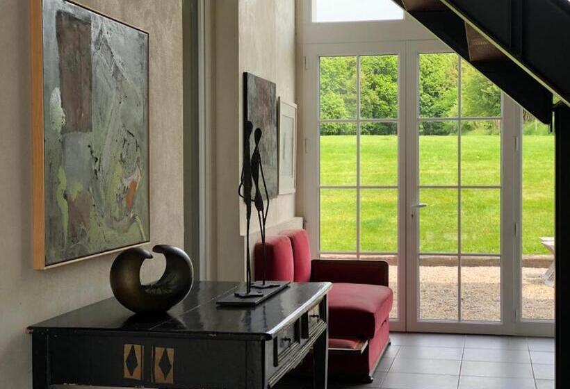 带大床的复式套间, Les Rochers Chambres D Hôtes