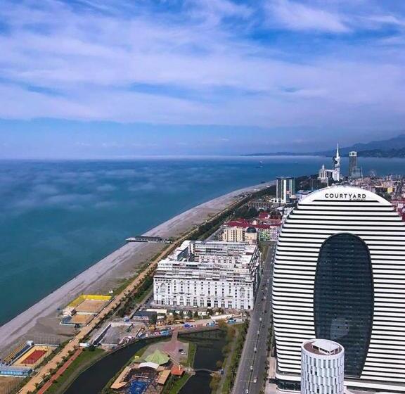 استودیوی استاندارد با چشم‌انداز دریا, Batumi City Apartments