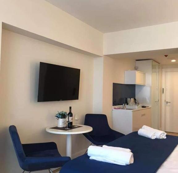 استودیوی استاندارد با چشم‌انداز دریا, Batumi City Apartments