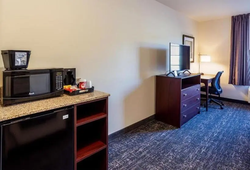キングサイズベッドのスタンダードルーム, Cobblestone Inn & Suites  Brookville