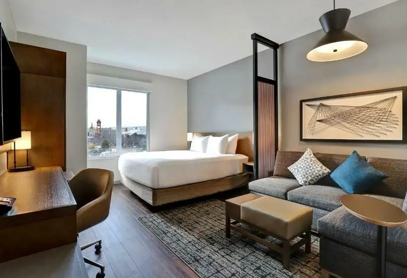 キングサイズベッドのスタンダードルーム, Hyatt Place Prince George
