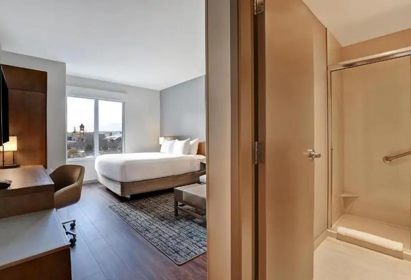 身障者適用キングサイズベッドルーム, Hyatt Place Prince George