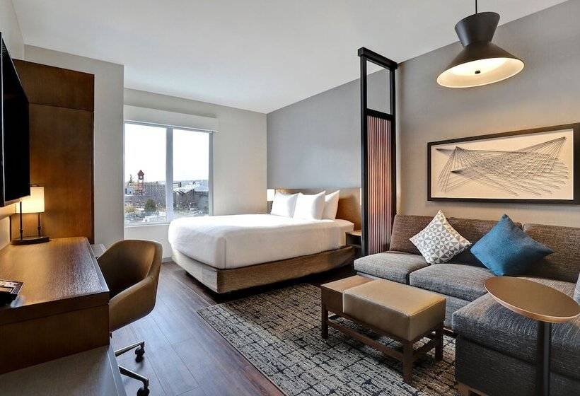اتاق استاندارد با تخت دو نفره بزرگ, Hyatt Place Prince George