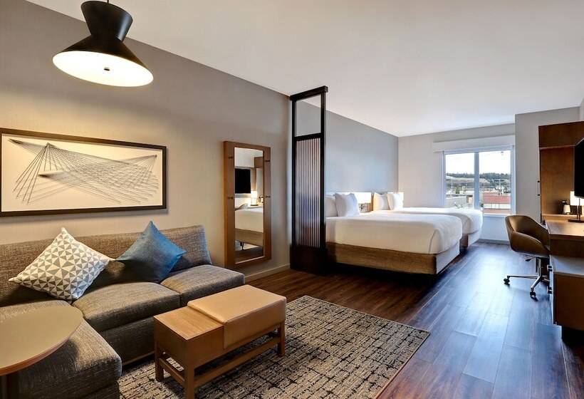 اتاق استاندارد با تخت دو نفره بزرگ, Hyatt Place Prince George
