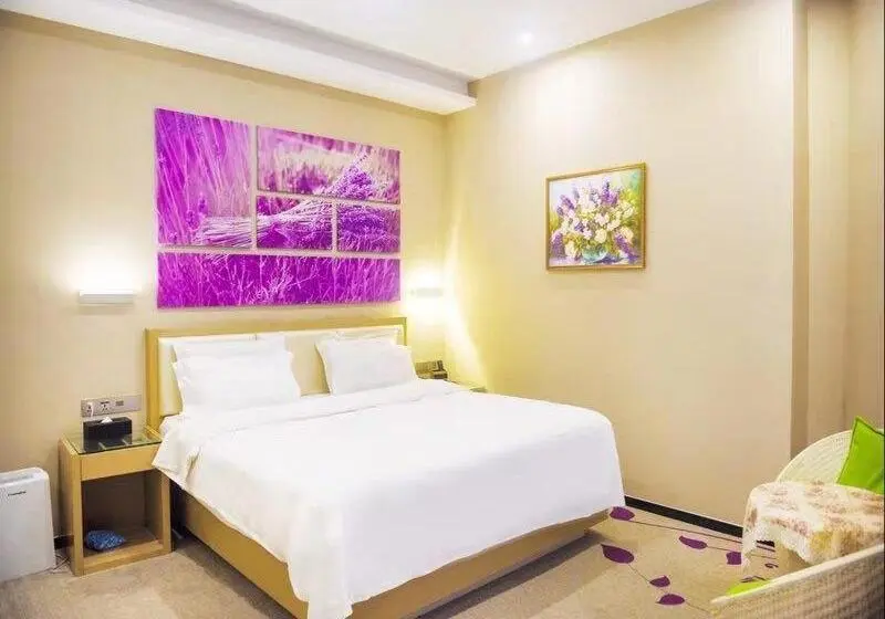 キングサイズベッドのデラックスルーム, Lavande Hotel Dalian Software Park University Of Technology