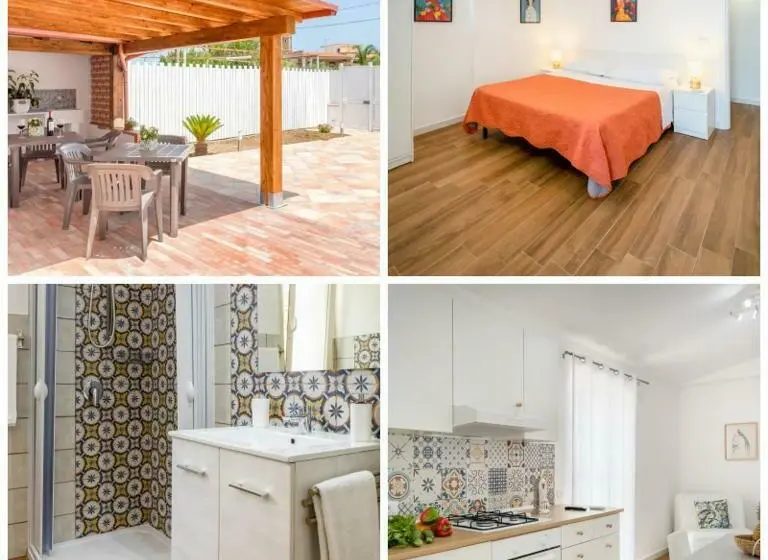 スタンダードトリプルルーム, Arricàmpati Rooms In Villa & Rent Car Airport