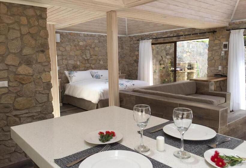 جناح ديلوكس سرير كينج, Cabañas Caballieri