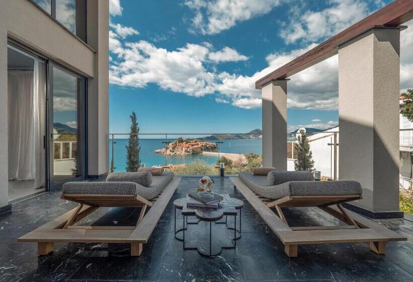 ویلای 1 خوابه با چشم‌انداز دریا, Villa Geba Boutique