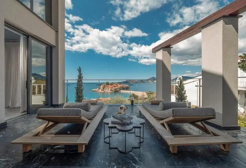 ویلای 1 خوابه با چشم‌انداز دریا, Villa Geba Boutique