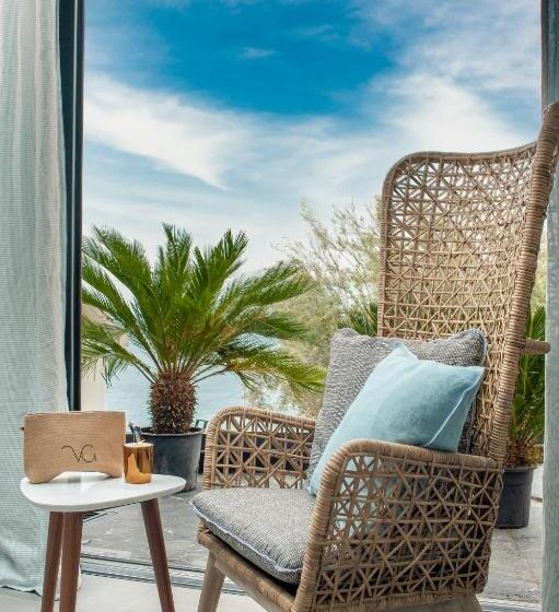 اتاق استاندارد با چشم‌انداز دریا, Villa Geba Boutique