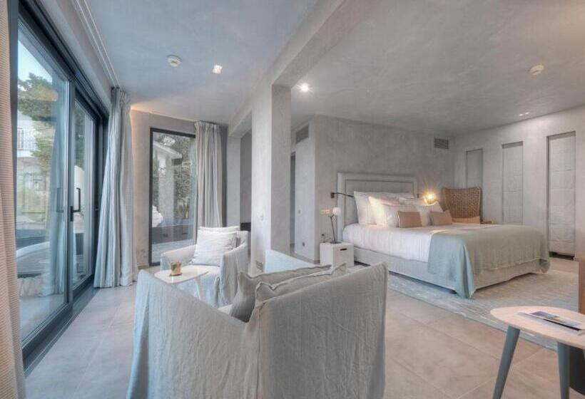 اتاق استاندارد با چشم‌انداز دریا, Villa Geba Boutique