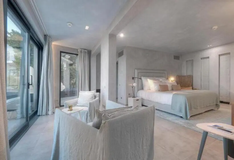 اتاق استاندارد با چشم‌انداز دریا, Villa Geba Boutique