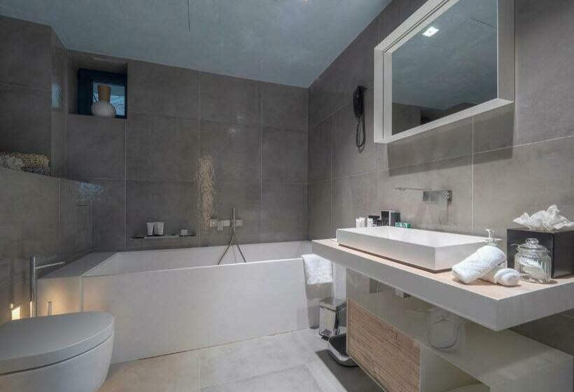 اتاق استاندارد با چشم‌انداز دریا, Villa Geba Boutique