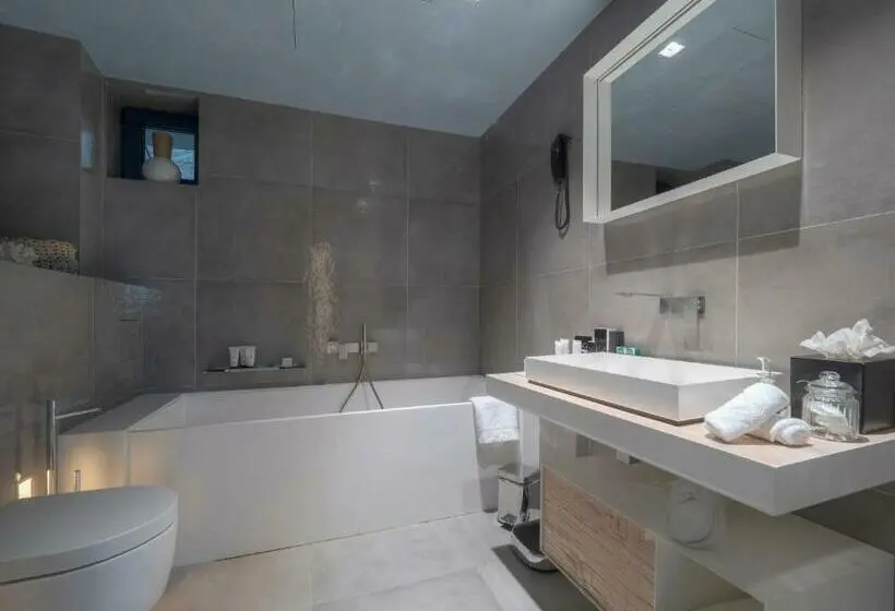اتاق استاندارد با چشم‌انداز دریا, Villa Geba Boutique