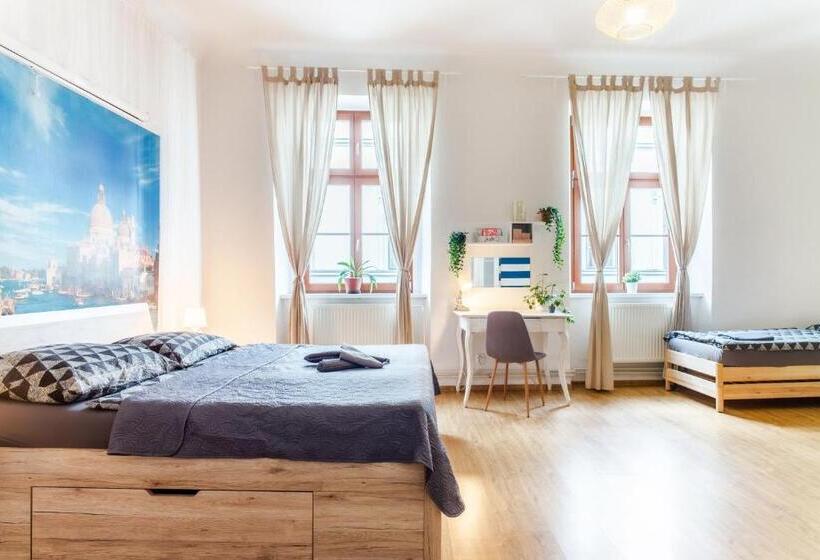 Номер Стандарт Четырехместный Совместный Санузел, Internesto Brno