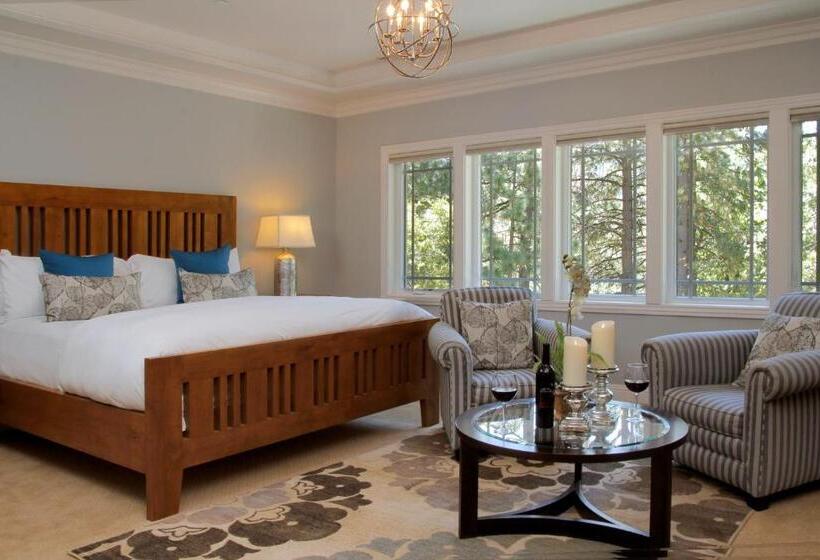 디럭스 룸 킹사이즈 침대, The Grand Idyllwild Lodge