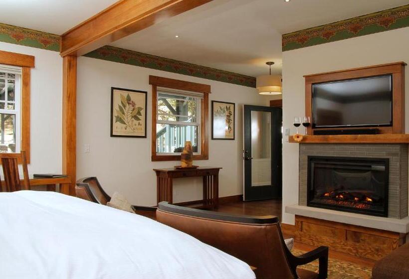 스탠다드 룸 킹사이즈 침대, The Grand Idyllwild Lodge