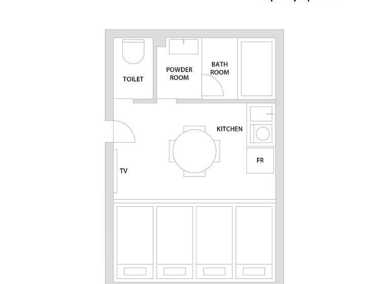 Superior-huoneisto 1 Makuuhuone, Establishment Asakusa