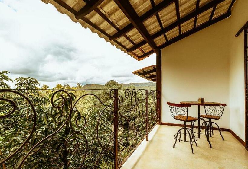 带山景的复式房间, Pousada Casa De Shiva