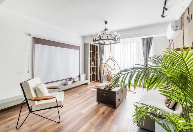 Apartamento 1 Quarto, Qingdao Shibei·qingdao Carrefour·