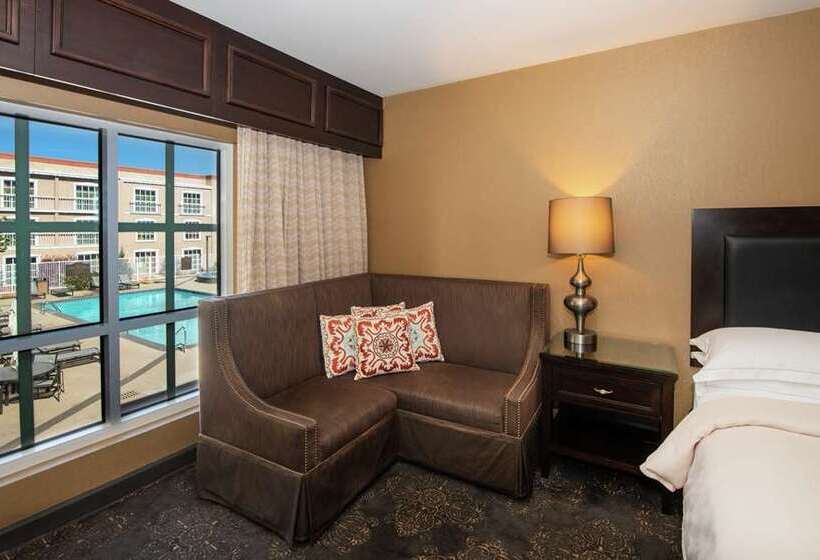 اتاق استاندارد با چشمانداز استخر, Hilton Mumbai International Airport