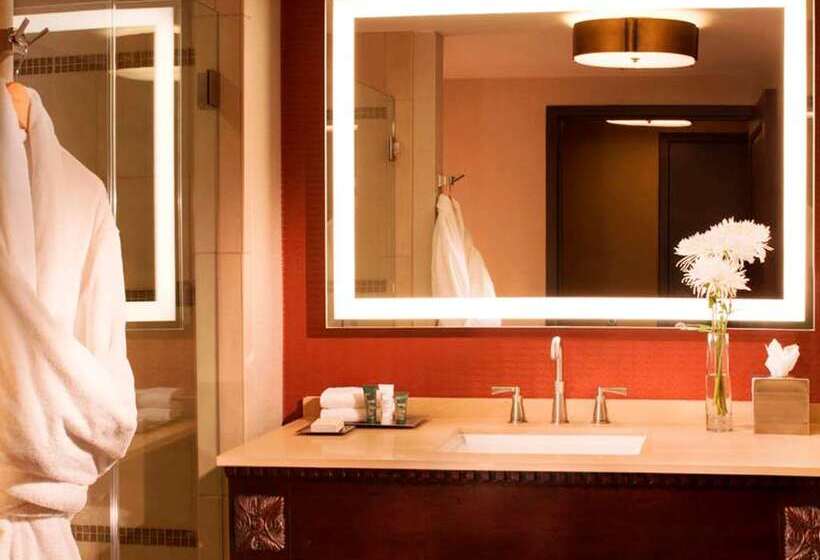 اتاق استاندارد با چشمانداز استخر, Hilton Mumbai International Airport