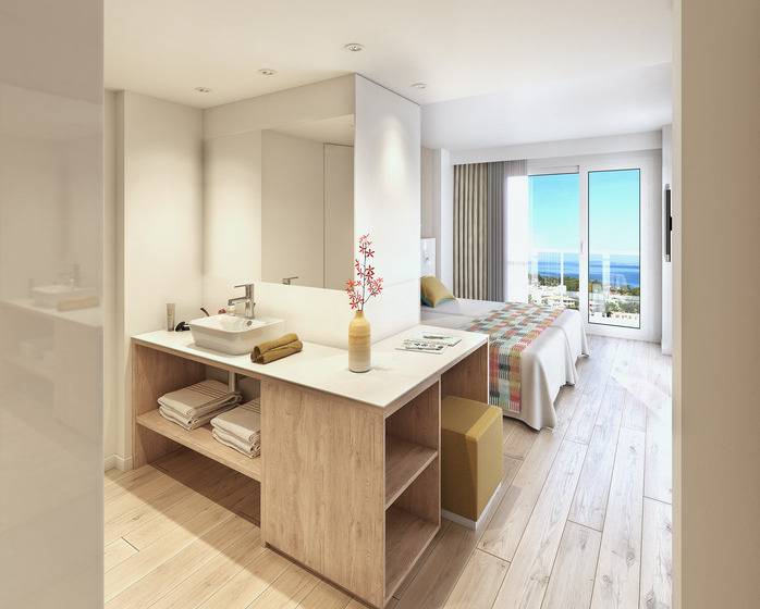 غرفة قياسية مطلّة علي البحر, Hsm Son Veri