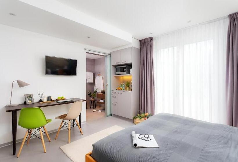 バルコニー付スイート, VISIONAPARTMENTS Hôtel de Famille