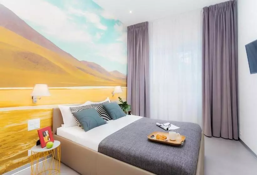 テラス付きスタンダードワンルーム, VISIONAPARTMENTS Hôtel de Famille