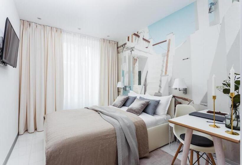 テラス付きスタンダードワンルーム, VISIONAPARTMENTS Hôtel de Famille